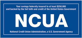 ncua, national credit union administration, us agency, us government, government agency, federally insured, saving insured
